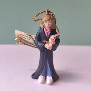 3/$30💜Warner Bros. Black and Gold Graduation Ornament